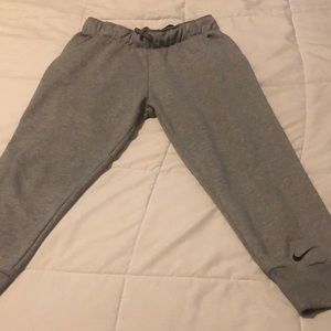 Nike cropped sweatpants